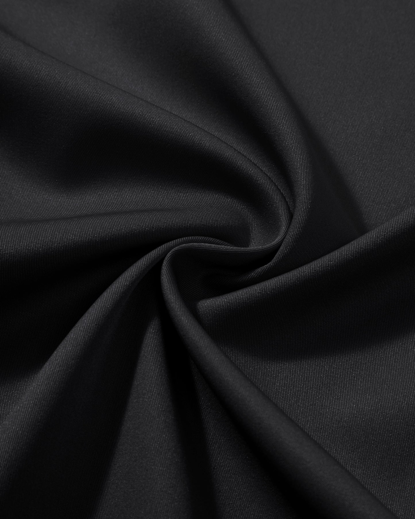 Lusead Black Slim Fit Dress Shirt for Men Long Sleeve Stretch Shirt