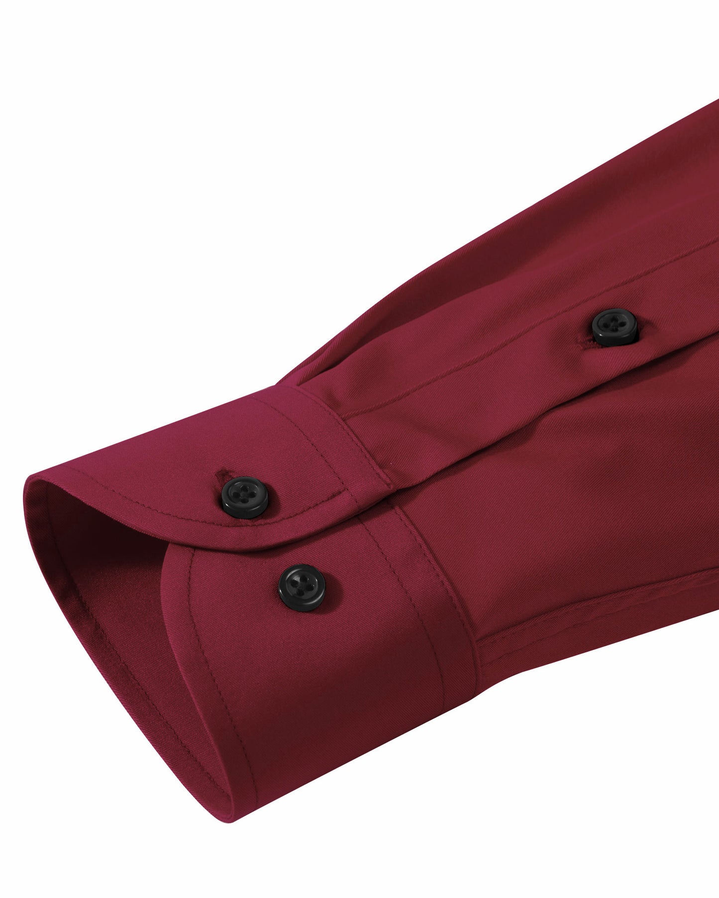 Lusead Slim Fit Dress Shirt for Men Long Sleeve Button Up Shirt