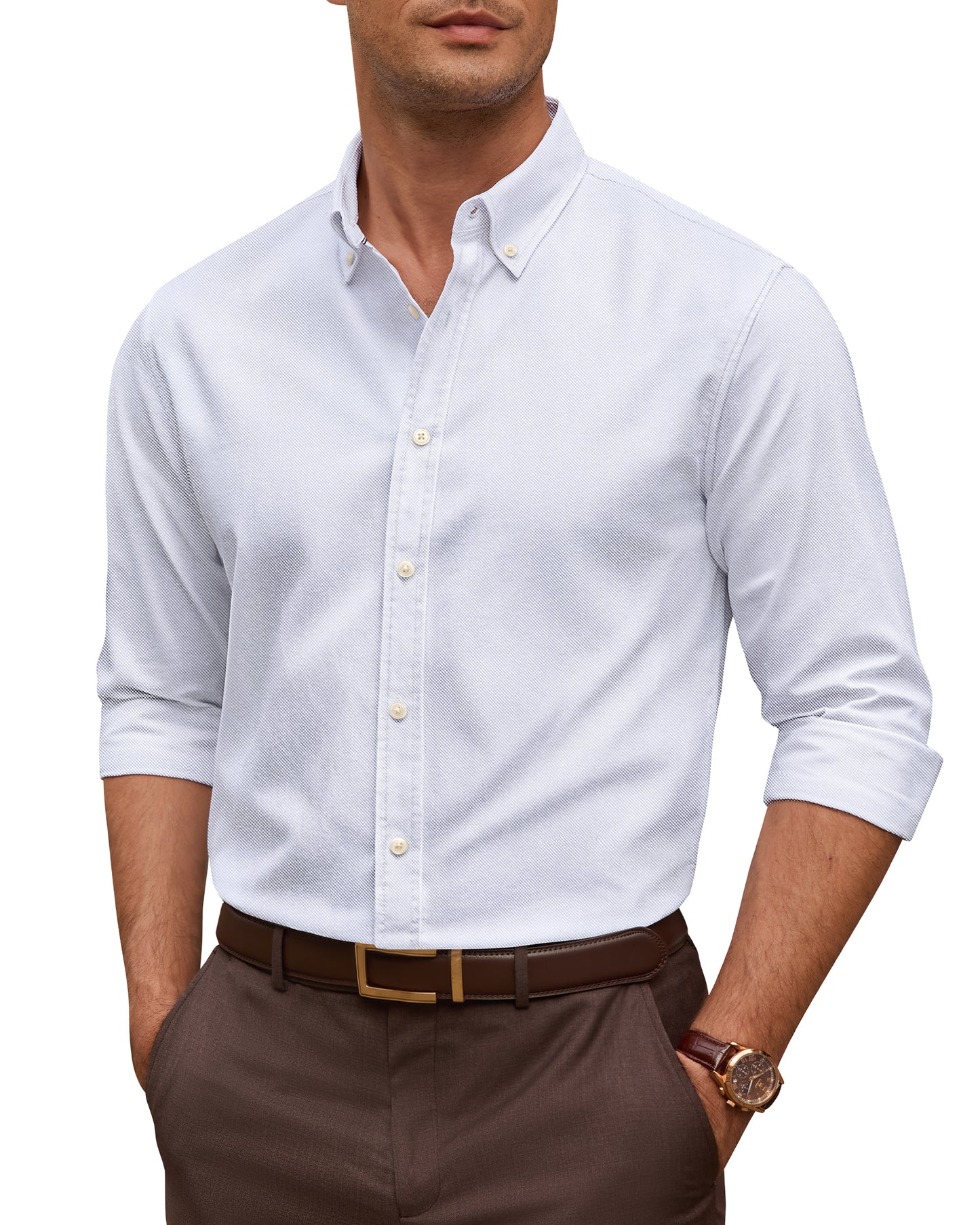 Mens Oxford Slim Fit Shirts