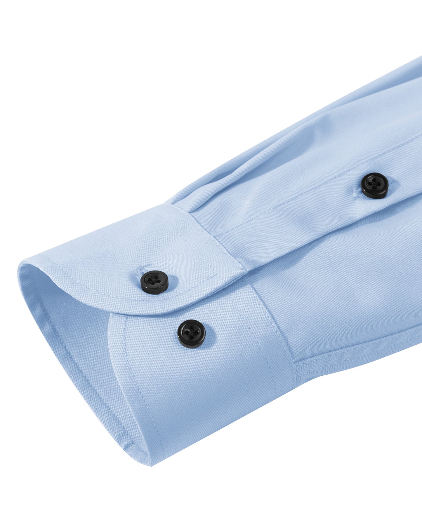 Lusead Slim Fit Dress Shirt for Men Long Sleeve Button Up Shirt